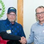 Jim Ferguson with Wade Palmer